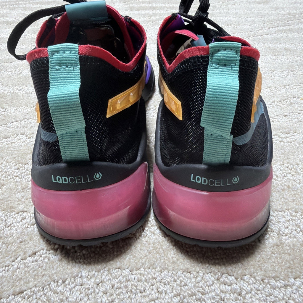 Puma LQDCell Optic Sheer Running Shoes Black & Multicolor Mens Sz 10.5/192560-06