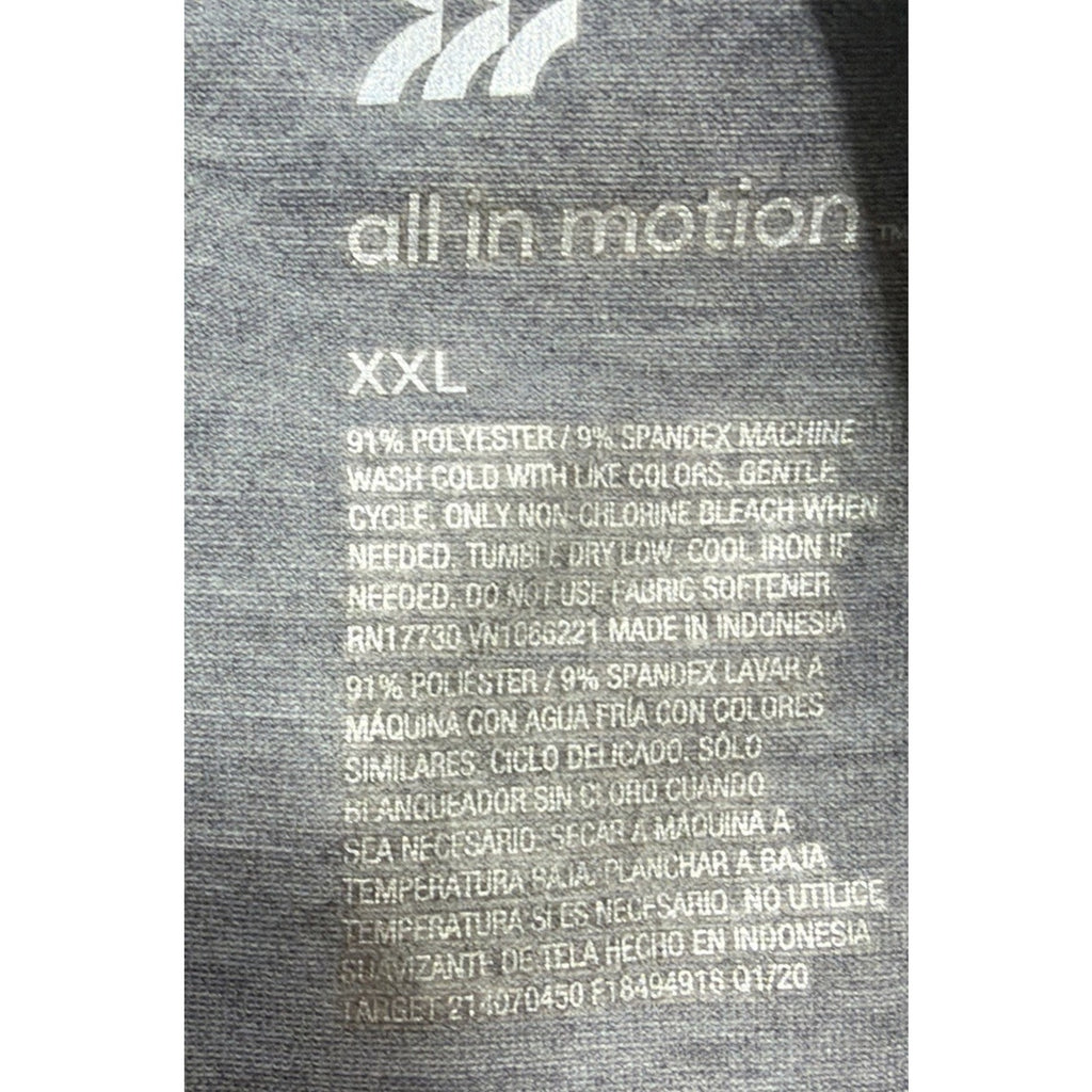 All in Motion Women's Active Tank Top Size XXL Gray NWT