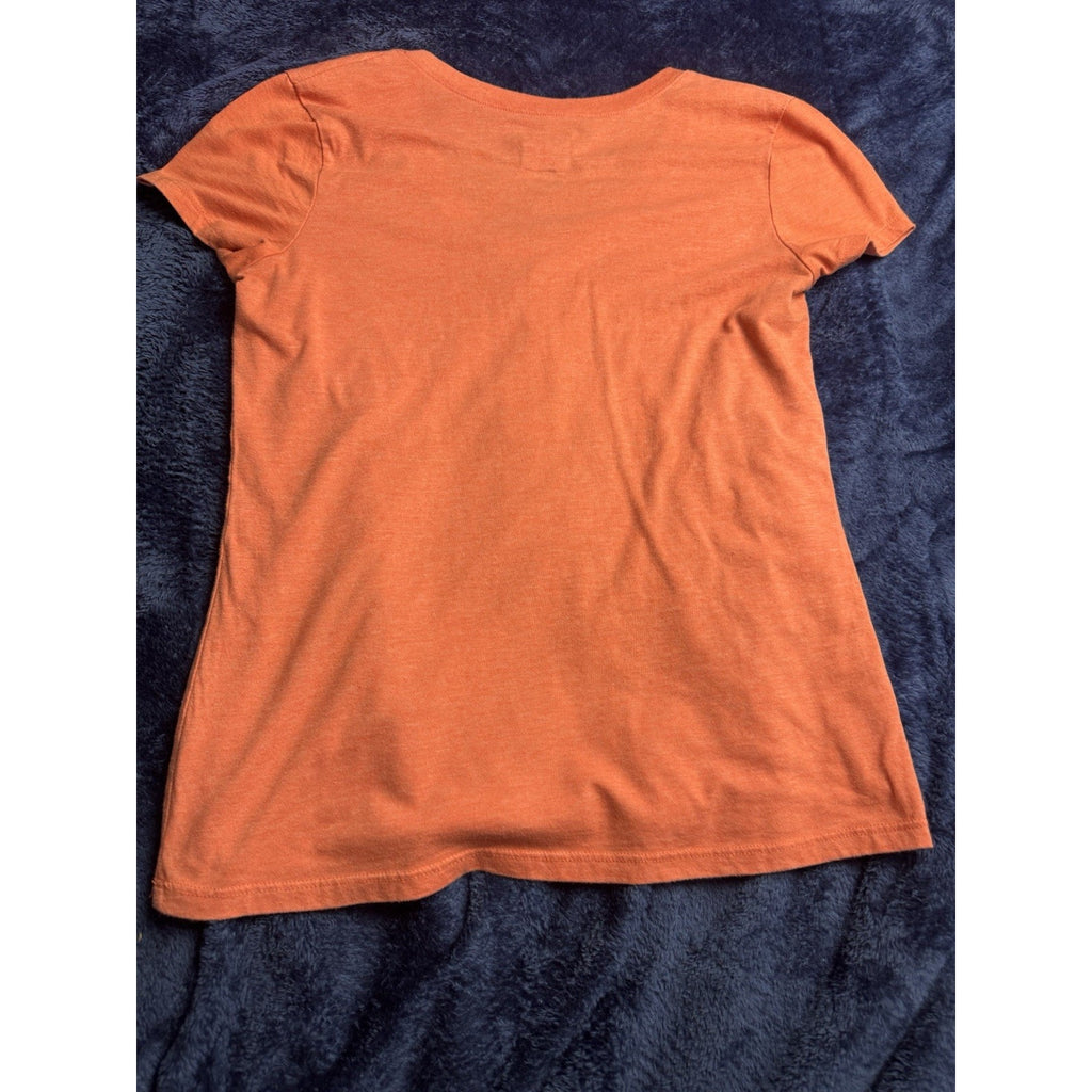 Miami Dolphins Women's Scoop Neck Orange Tee 2012 Official NFL Apparel