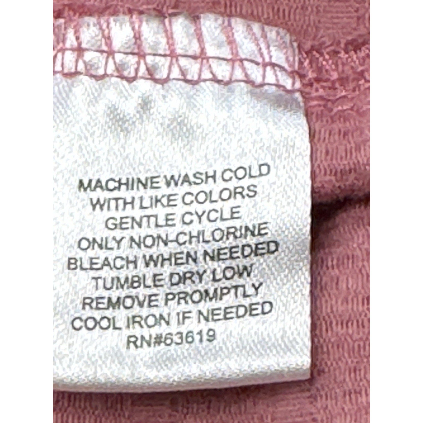 New York Laundry Womens Top 1X Tunic Knit Pink Poly Blend Casual Deco Buttons