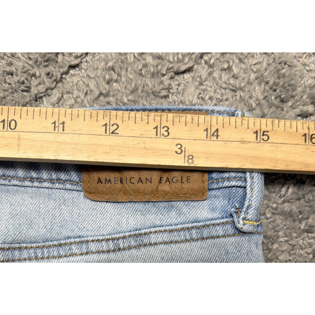 American Eagle Jeans Mens 28x28.5 Blue Easy Flex Athletic Straight Stretch