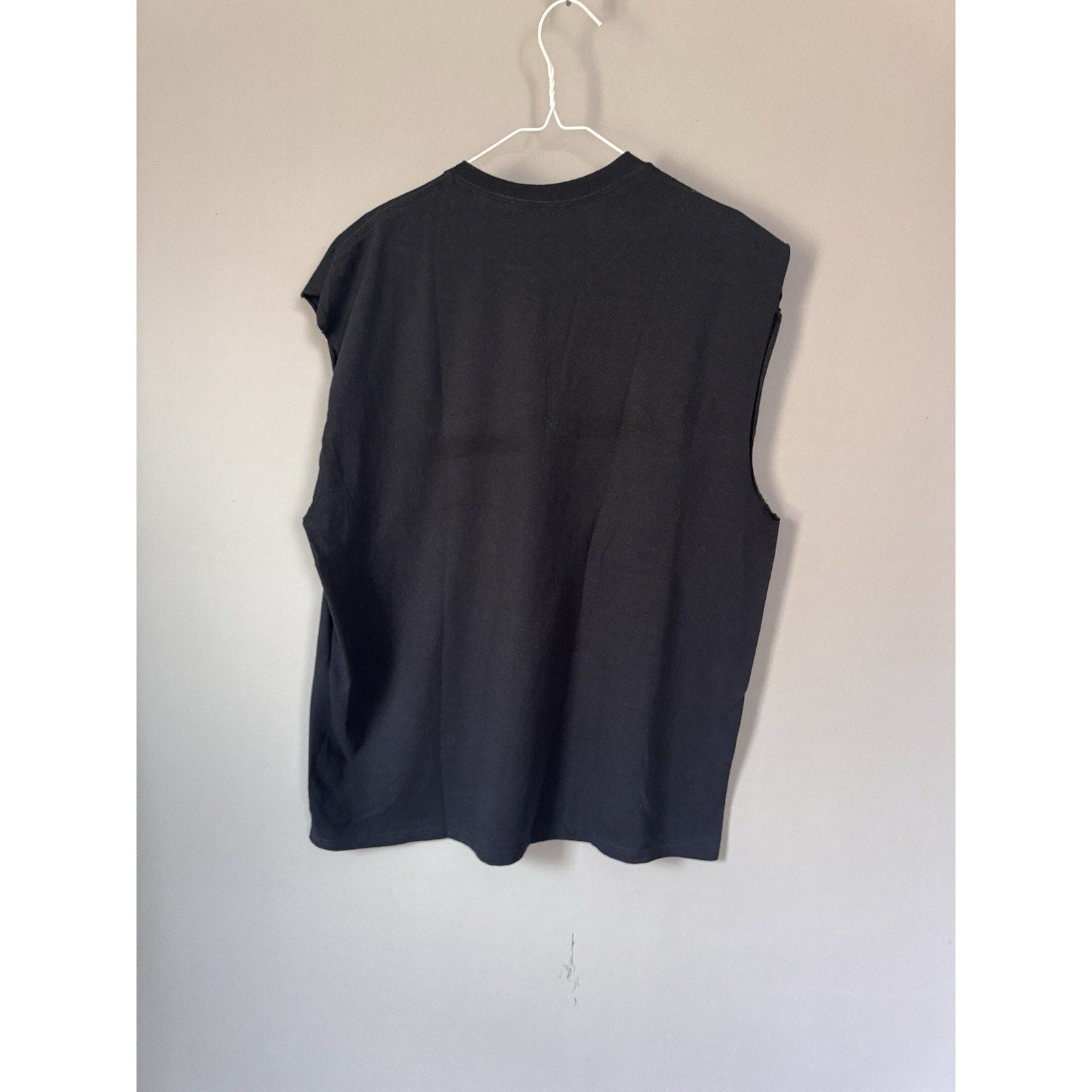 So Happy I’m 50 Today Funny 50th Birthday Shirt Black Cut Off Tee XL No Tag