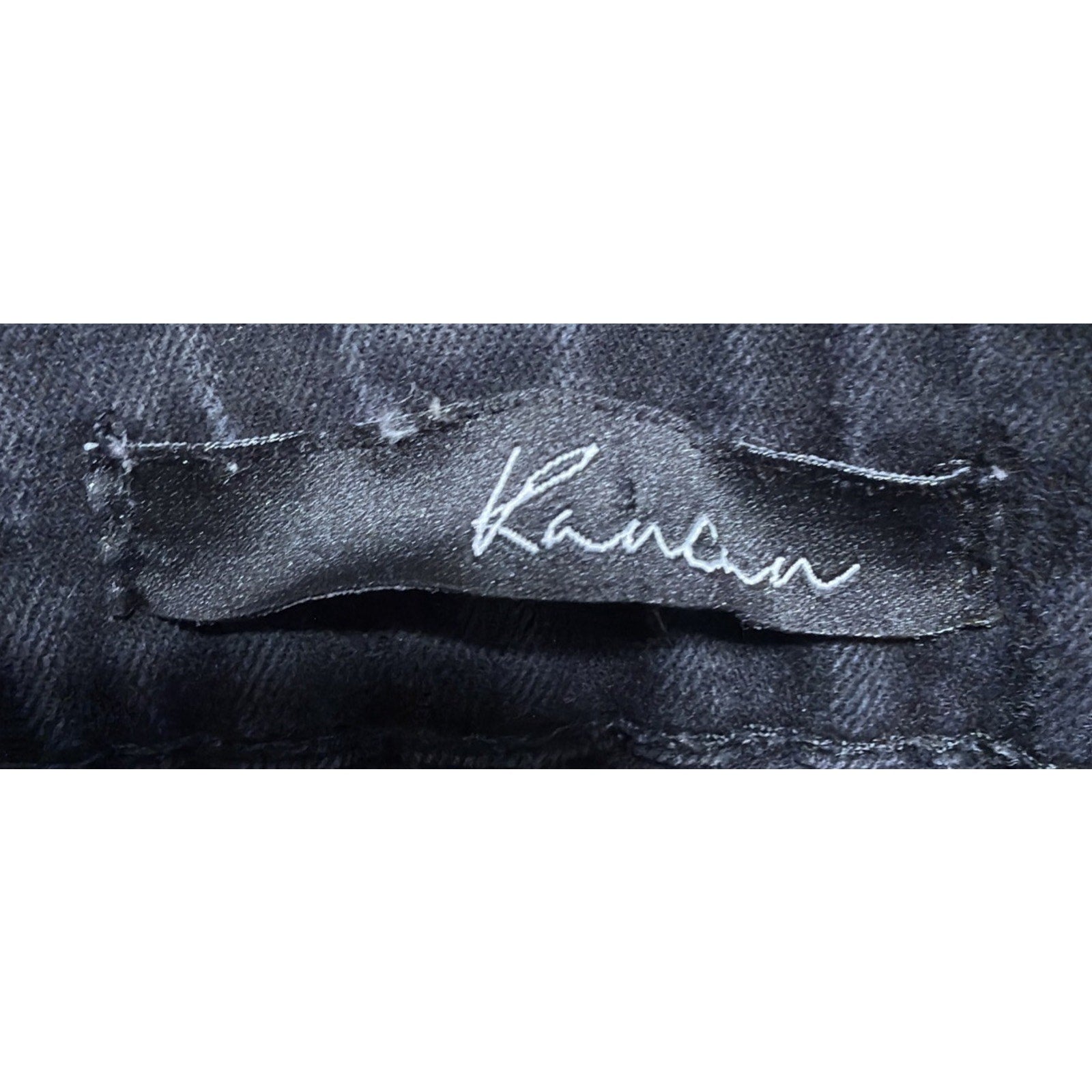 Kancan Mid-Rise Skinny Black Denim Stretch Jeans Size 9/28