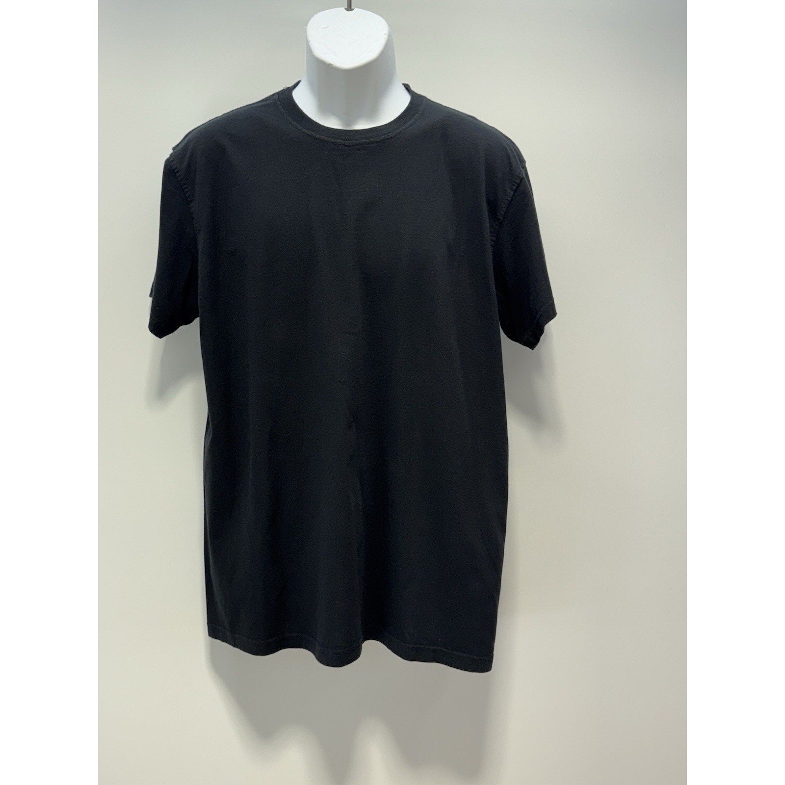 Calvin Klein Crewneck 100% Cotton Short Sleeve T-Shirt Black Men’s Size Large