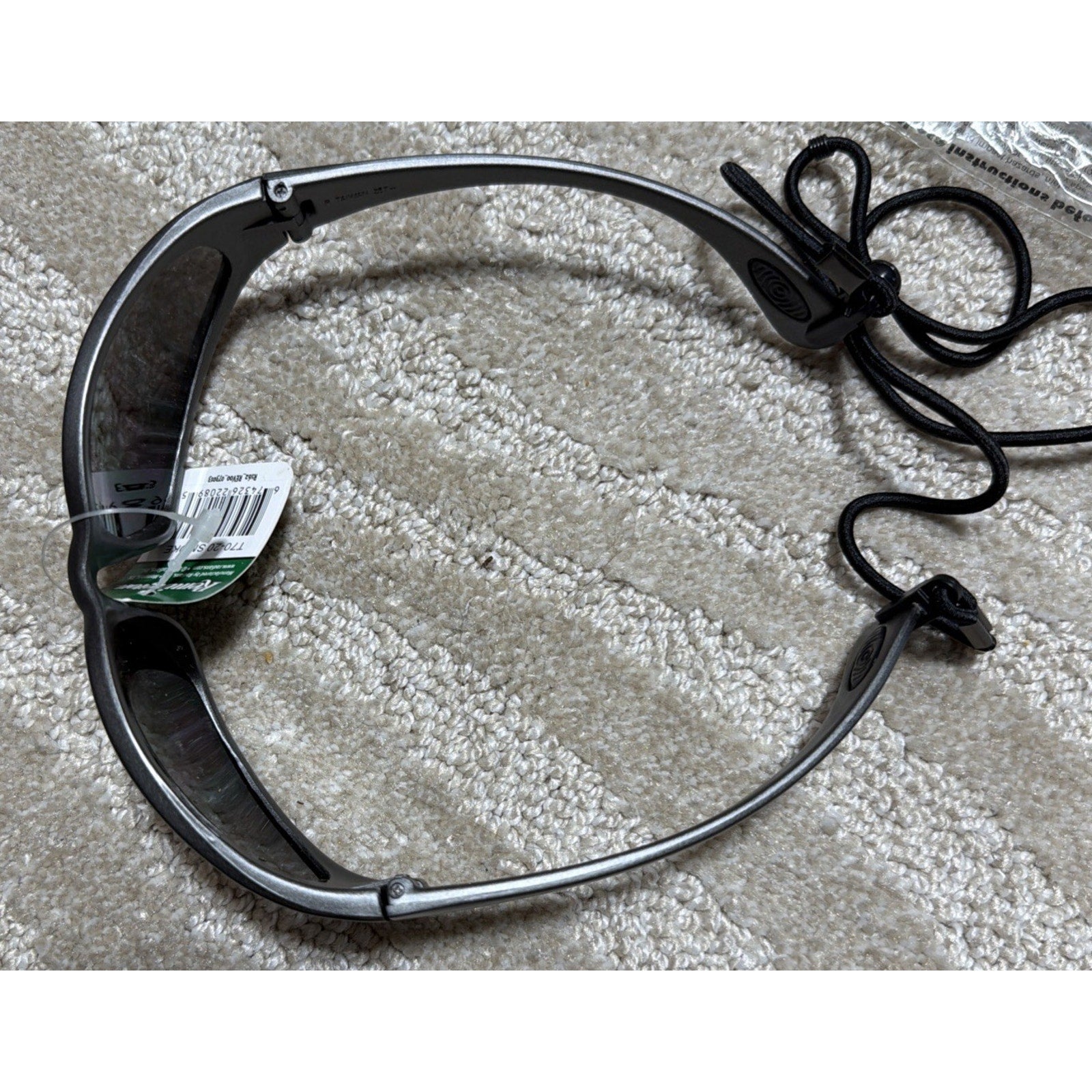 Remington Radians Safety Riding Sunglasses Smoke Gray NWT Biker Hunter Safety