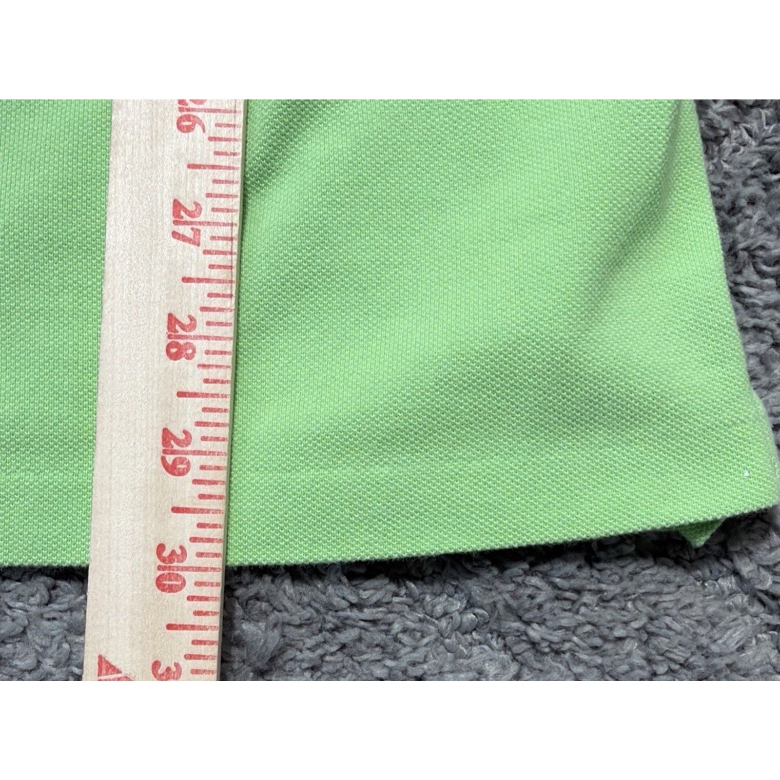 Polo by Ralph Lauren Mens Short Sleeve Polo Shirt SZ Large Green