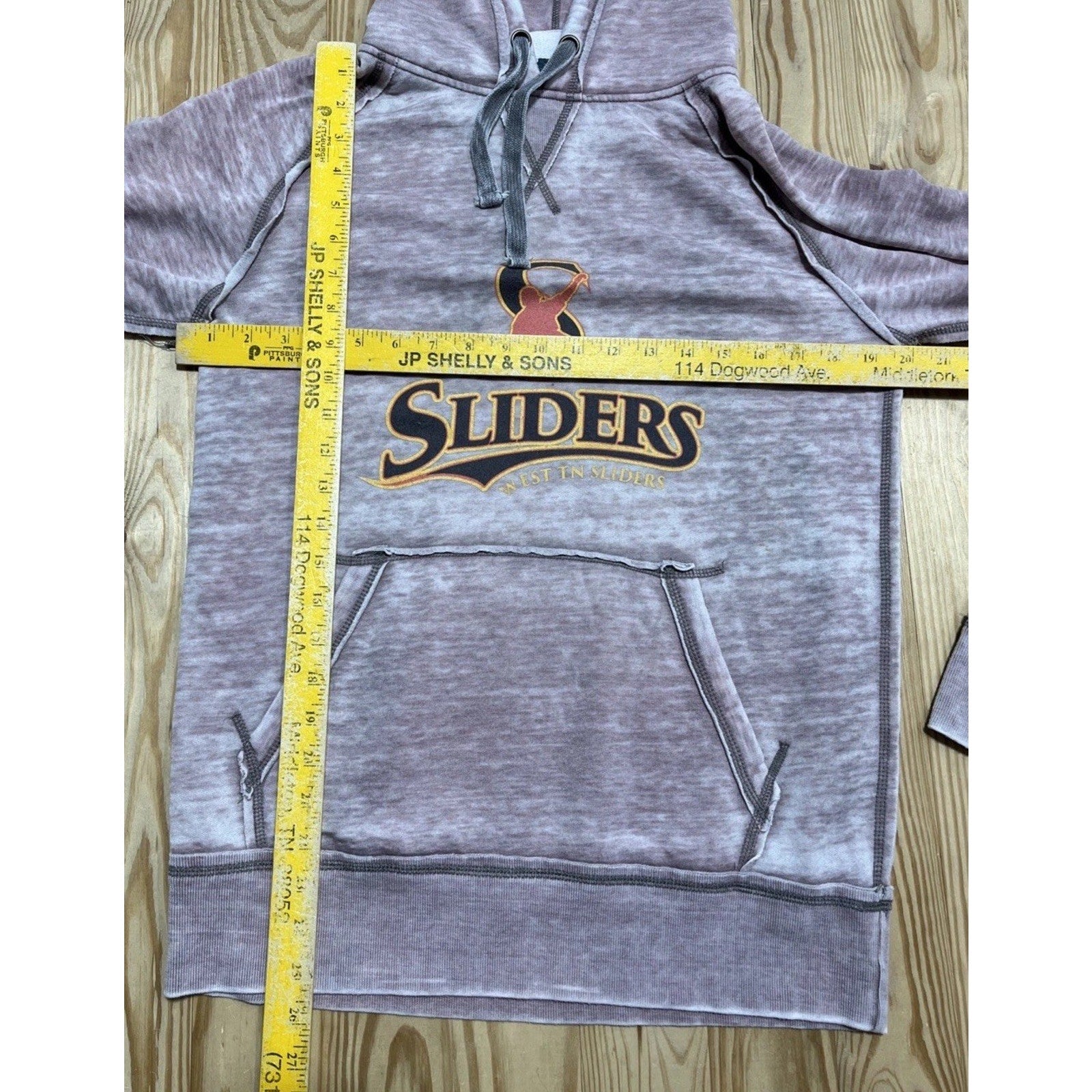 Mens J America West Tennessee Sliders Hoodie Size M