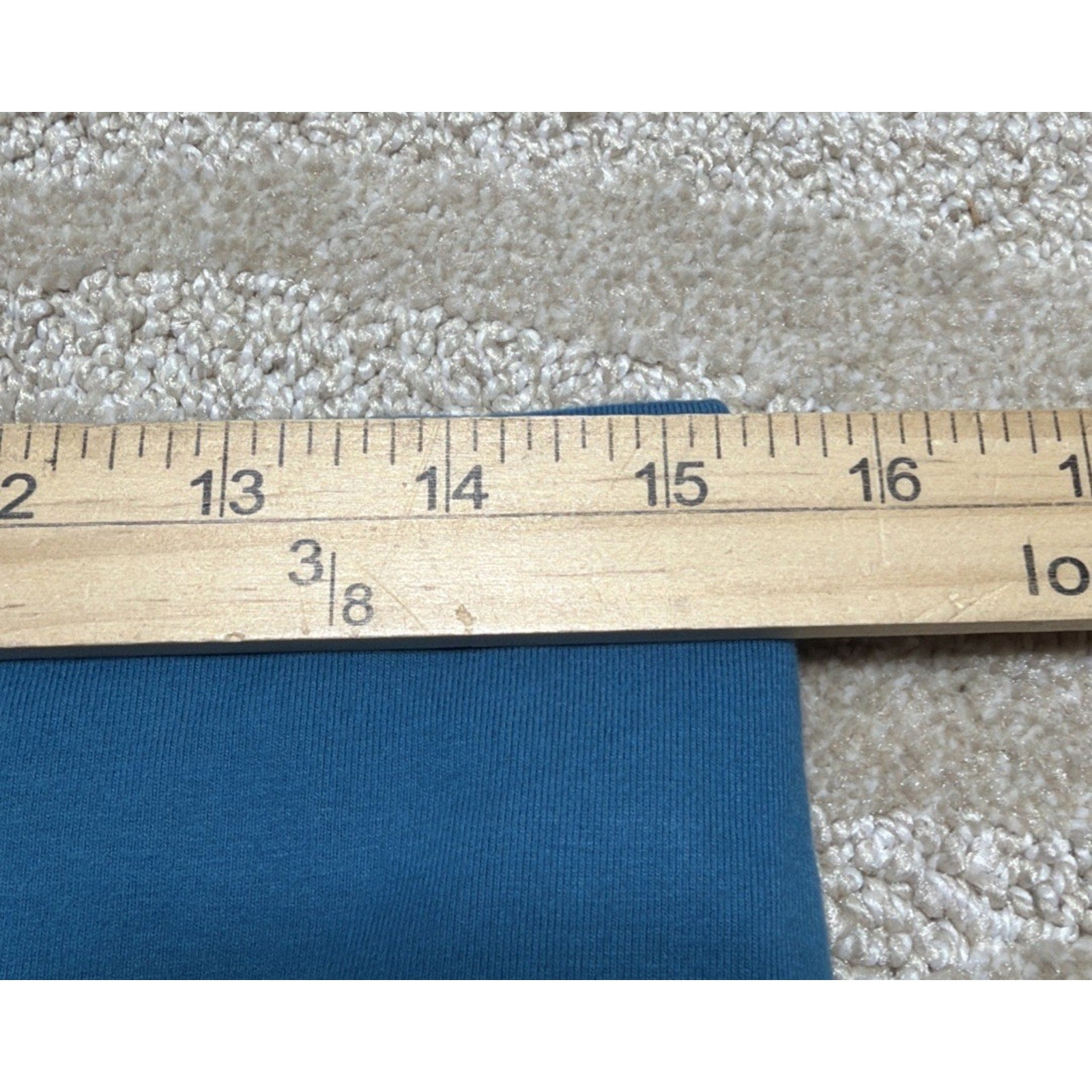 Satva High Rise Yoga Pants Women's L Blue Athletic Wear Stretch NWT Organic Cott