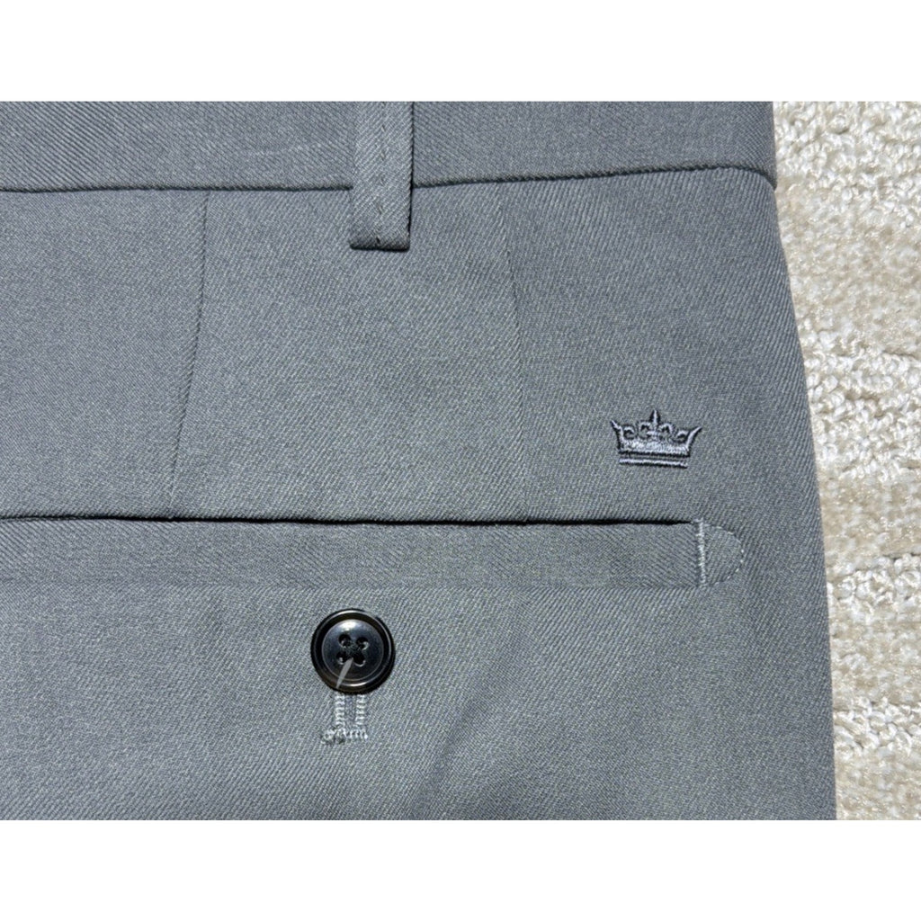 Peter Millar Crown Sport Sz. 38x32 Grey Golf Performance Pants Polyester NWOT