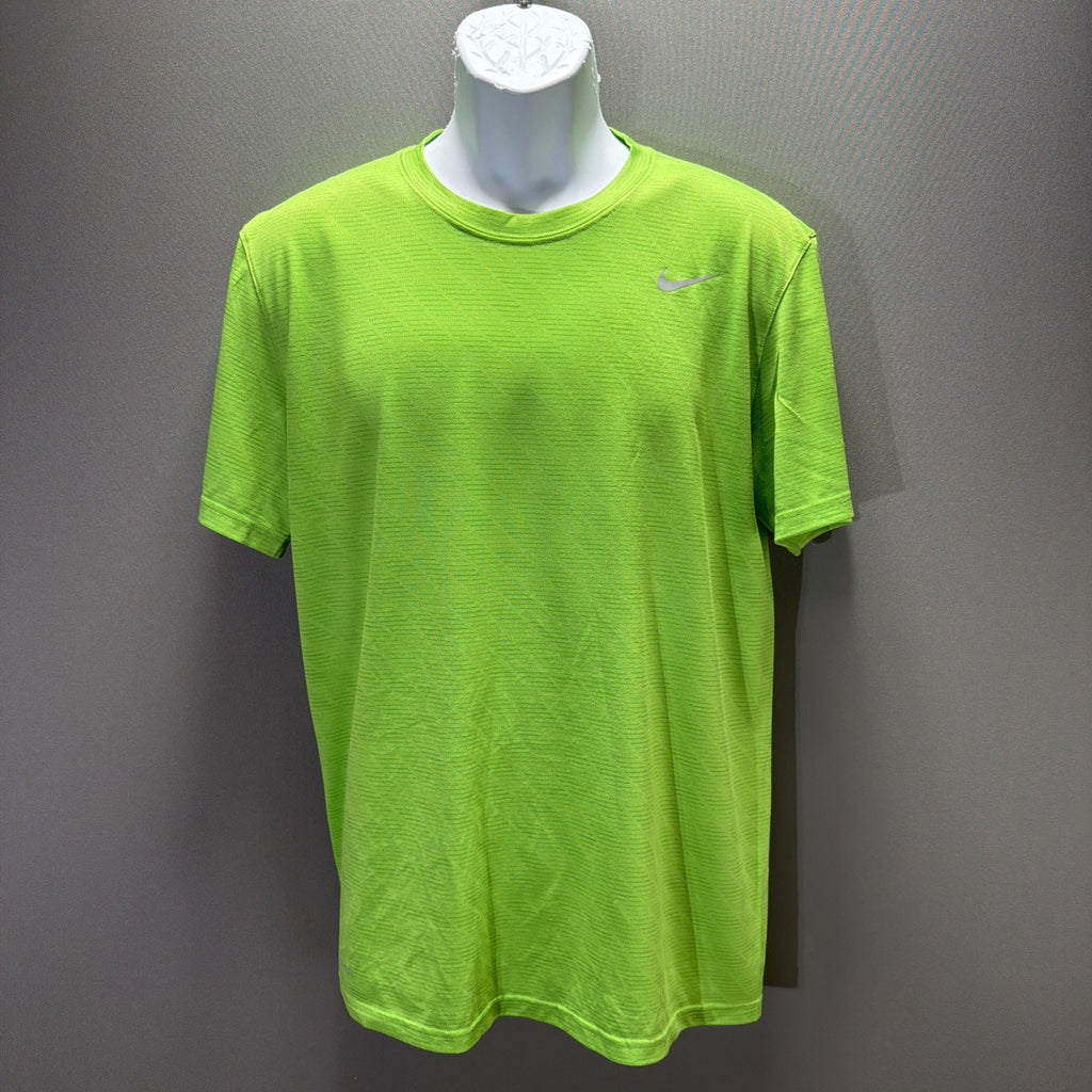 Nike Shirt Mens Large Volt Stride Dri-FIT ADV Short-Sleeve Running Tee