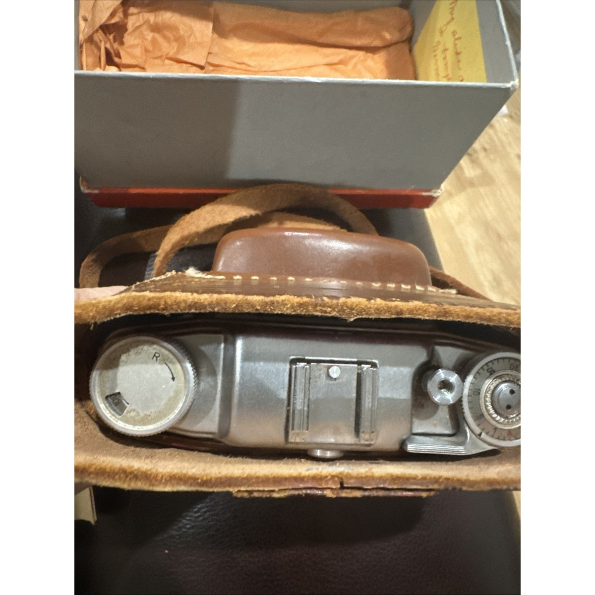 Vintage Agfa Silette 35mm Film Camera Agfa Apotar Lens Original Box Manual Case