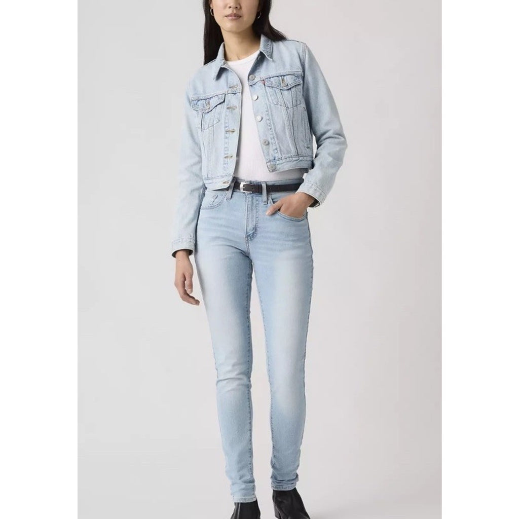 Levi's Women's 721 High Rise Skinny Denim Jeans Azure Mood Size 26