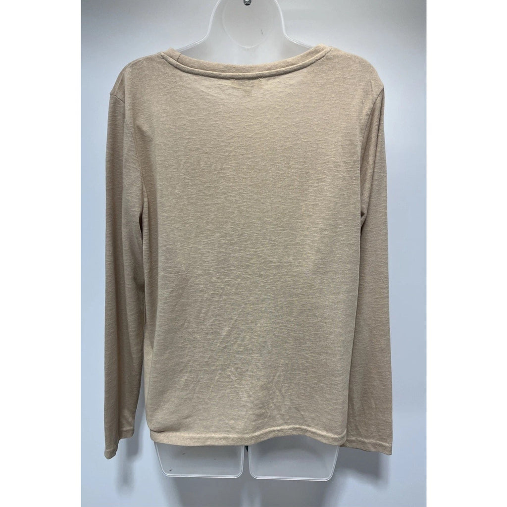 UMGEE STONE Colorblock Knot Tie Front Top/Blouse Size Medium