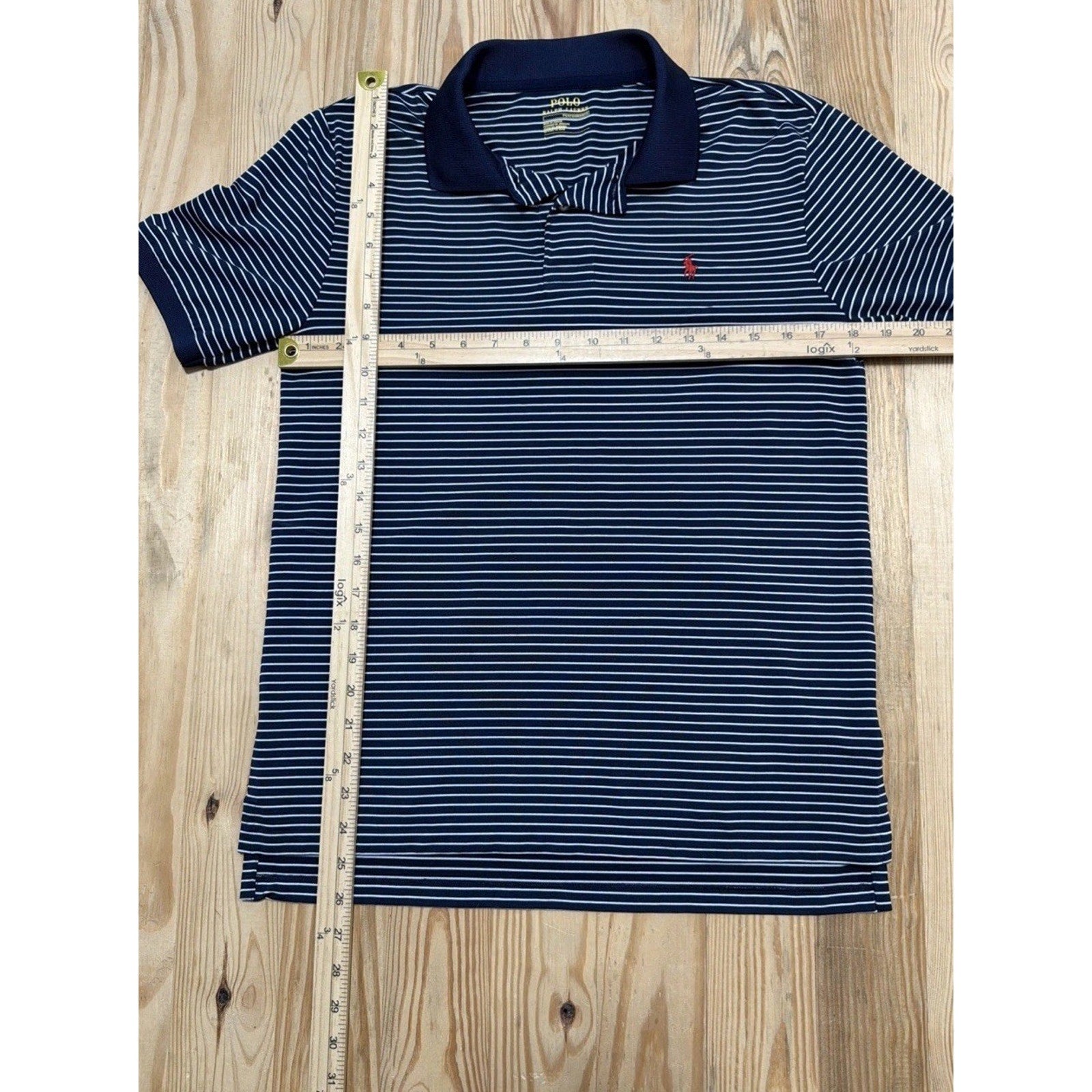 Polo Ralph Lauren Performance Blue Short Sleeve Golf Polo Shirt Men's Size L
