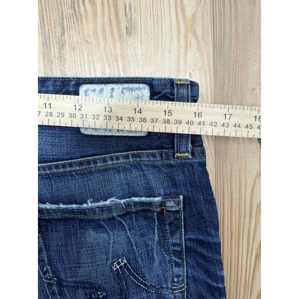 Adriano Goldschmied Jeans Mens 31 The Protege Slim Straight Blue Denim Stretch