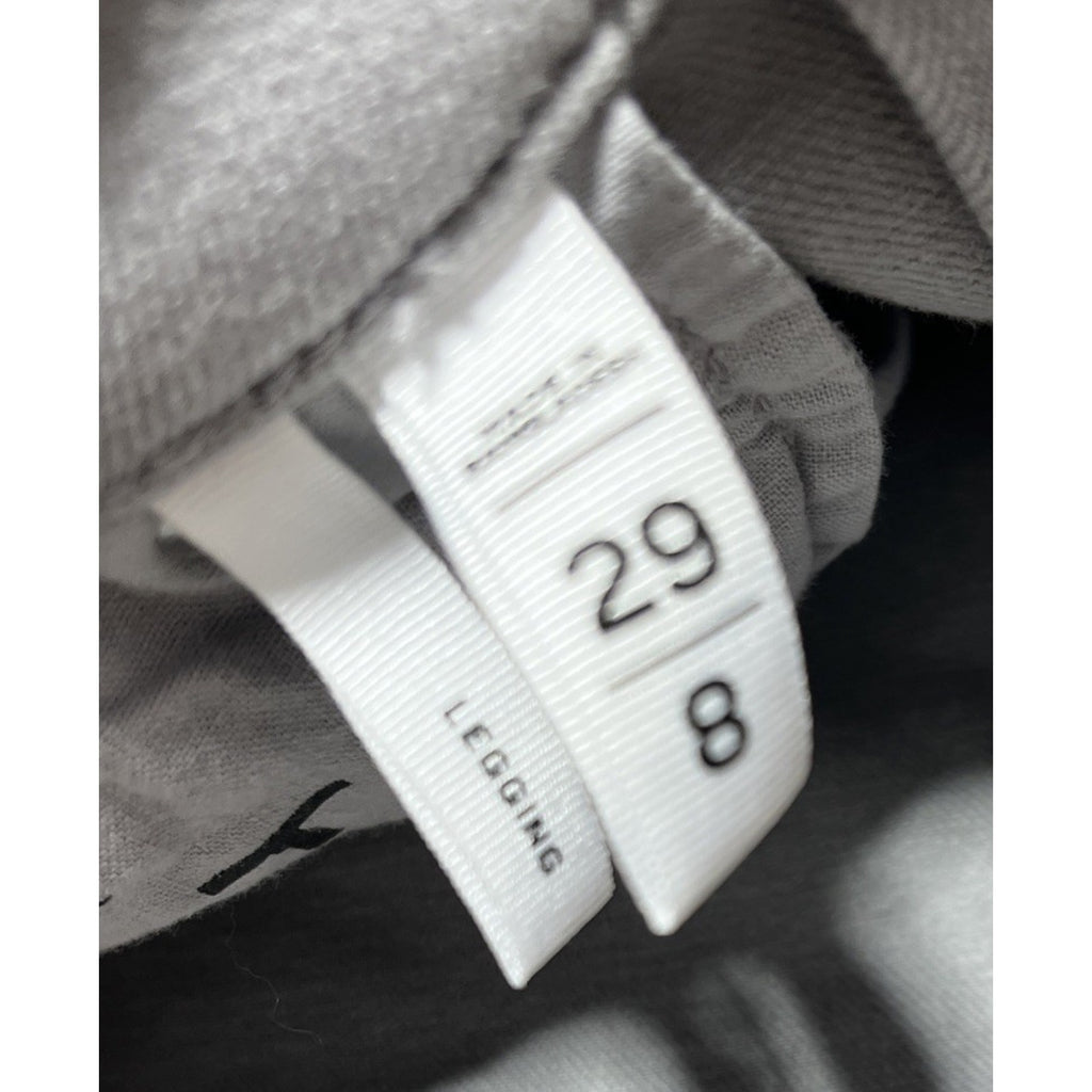 LOFT Women's 29/8 Legging Skinny Pants Gray Stretch Mid-Rise Jegging