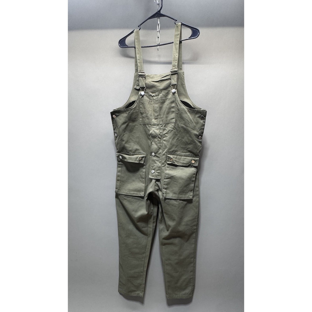 Men's Jumpsuit Pants Overall Cargo Casual Workwear XL Cotton Trousers Loose