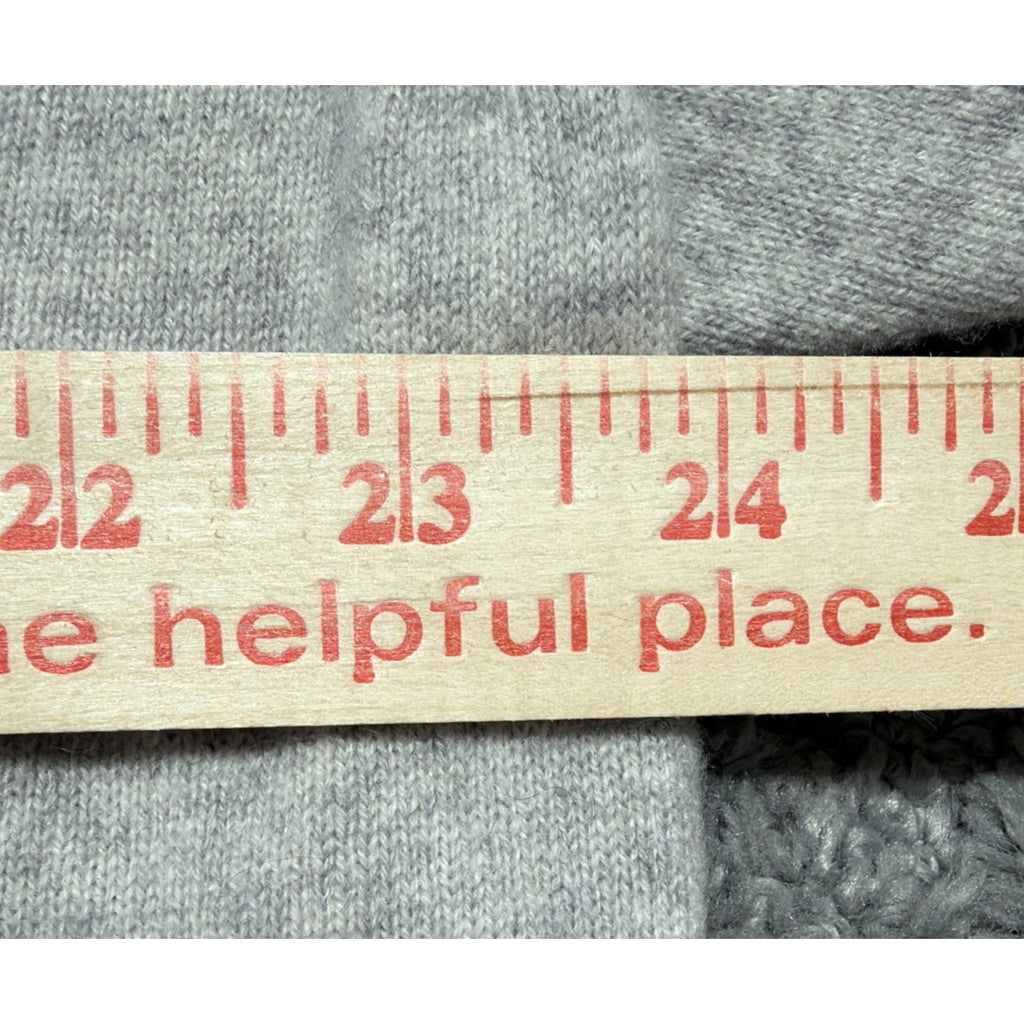 Tommy Bahama Soft Sands Button Mock 100% Cashmere Luxury Soft Sweater Grey XL