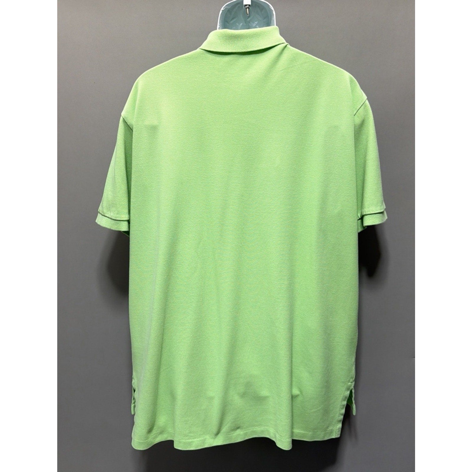 Polo by Ralph Lauren Mens Short Sleeve Polo Shirt SZ Large Green