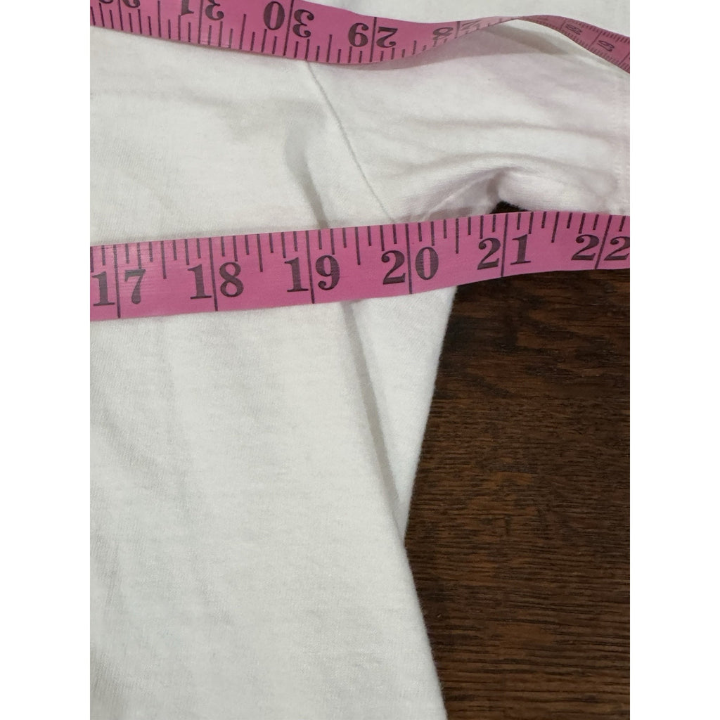 Nike Men's White "Just Dot It" Retro Short Sleeve Crew Neck Tee Size Medium