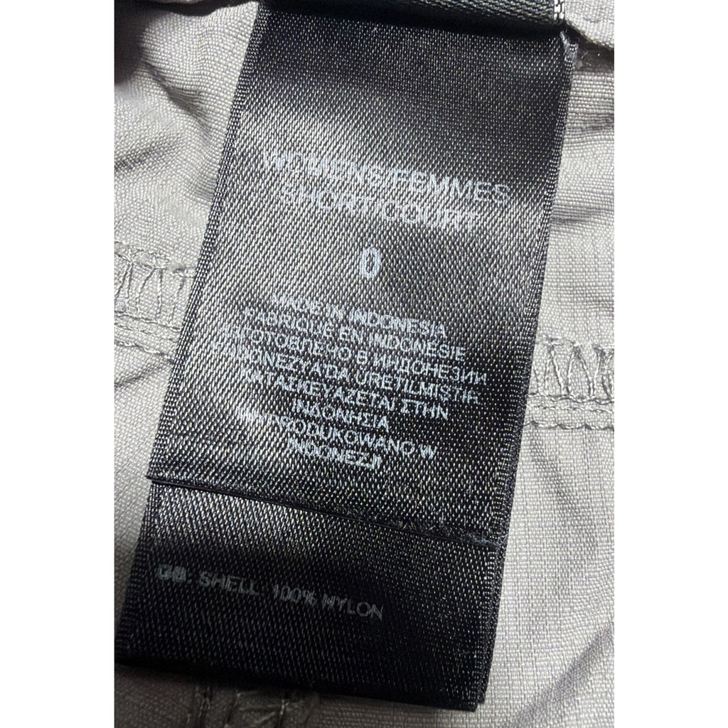 The North Face Pants Womens 28x30 Gray Nylon Roll Up Hiking Stow Pocket Ripstop