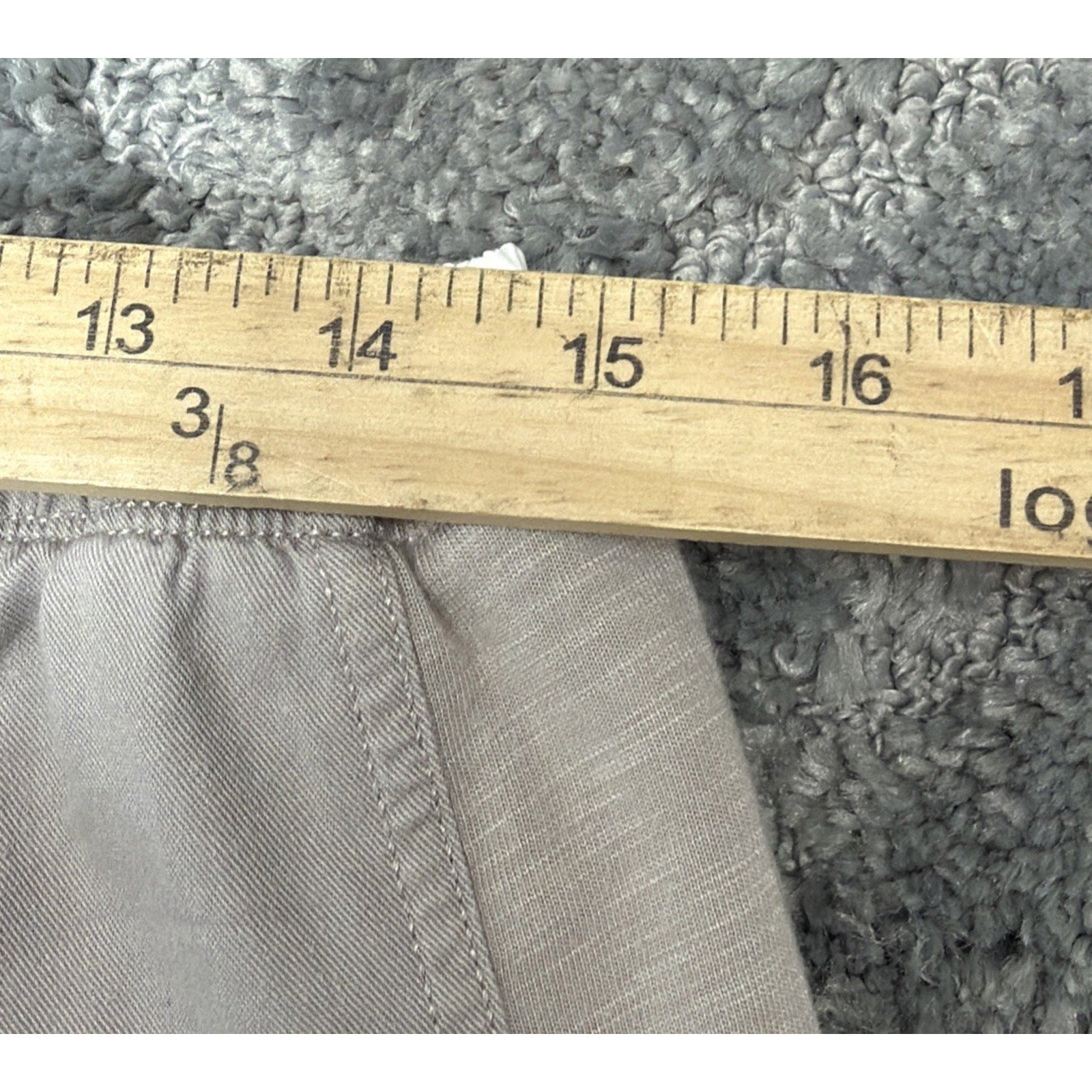 Anthropologie Daily Practice Parachute Pants Womens M Beige Wide Leg Baggy