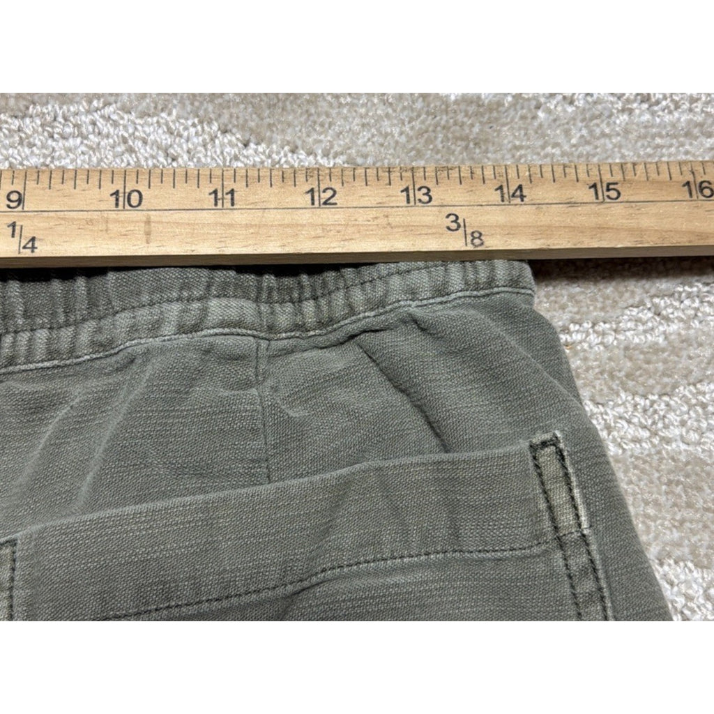 Lucky Brand Womens Utility Wide Leg Pants Size XS Green 28x29