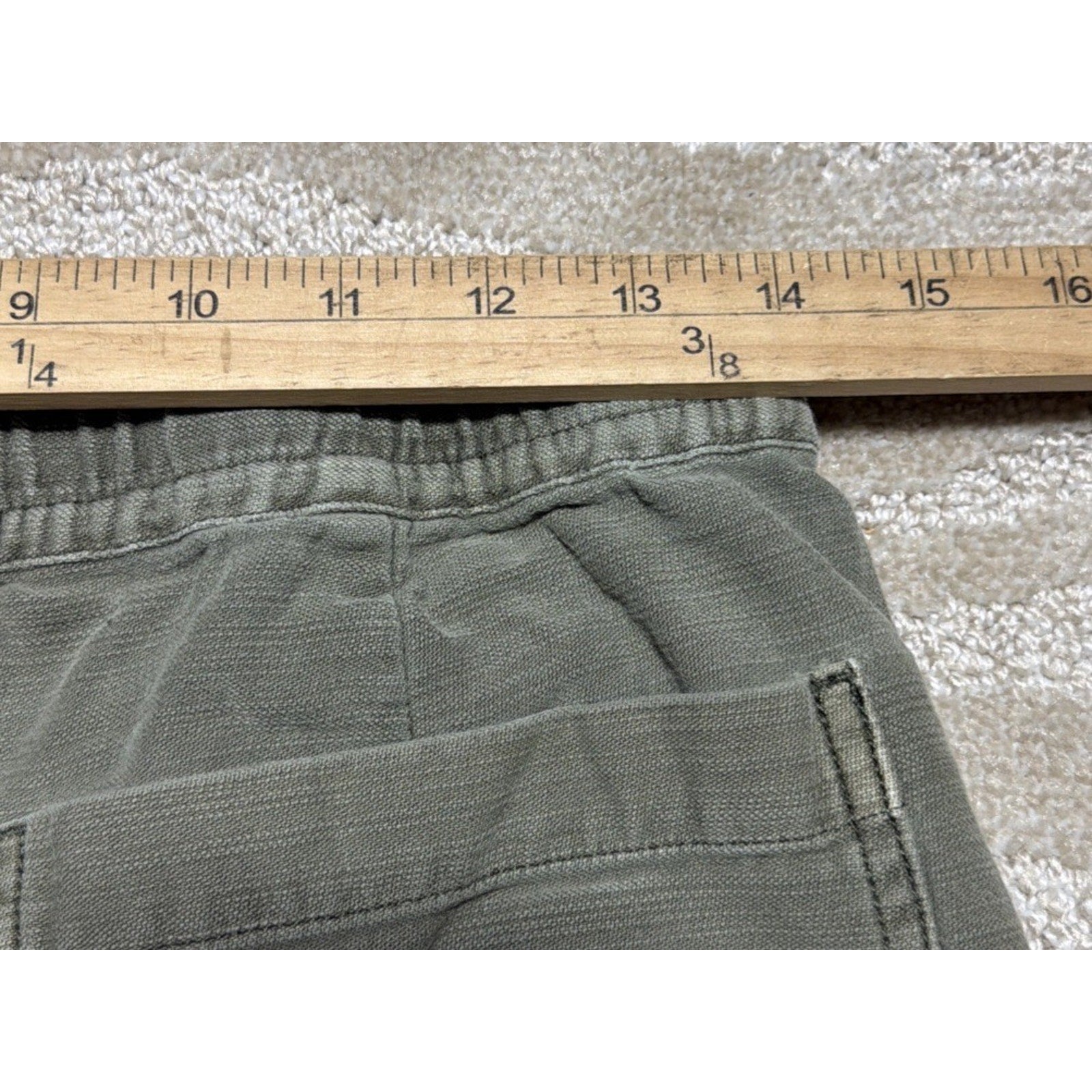 Lucky Brand Womens Utility Wide Leg Pants Size XS Green 28x29