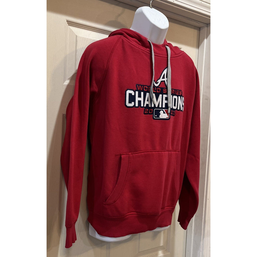 Antigua Atlanta Braves World Series 2021 MLB Victory Hoodie Size M