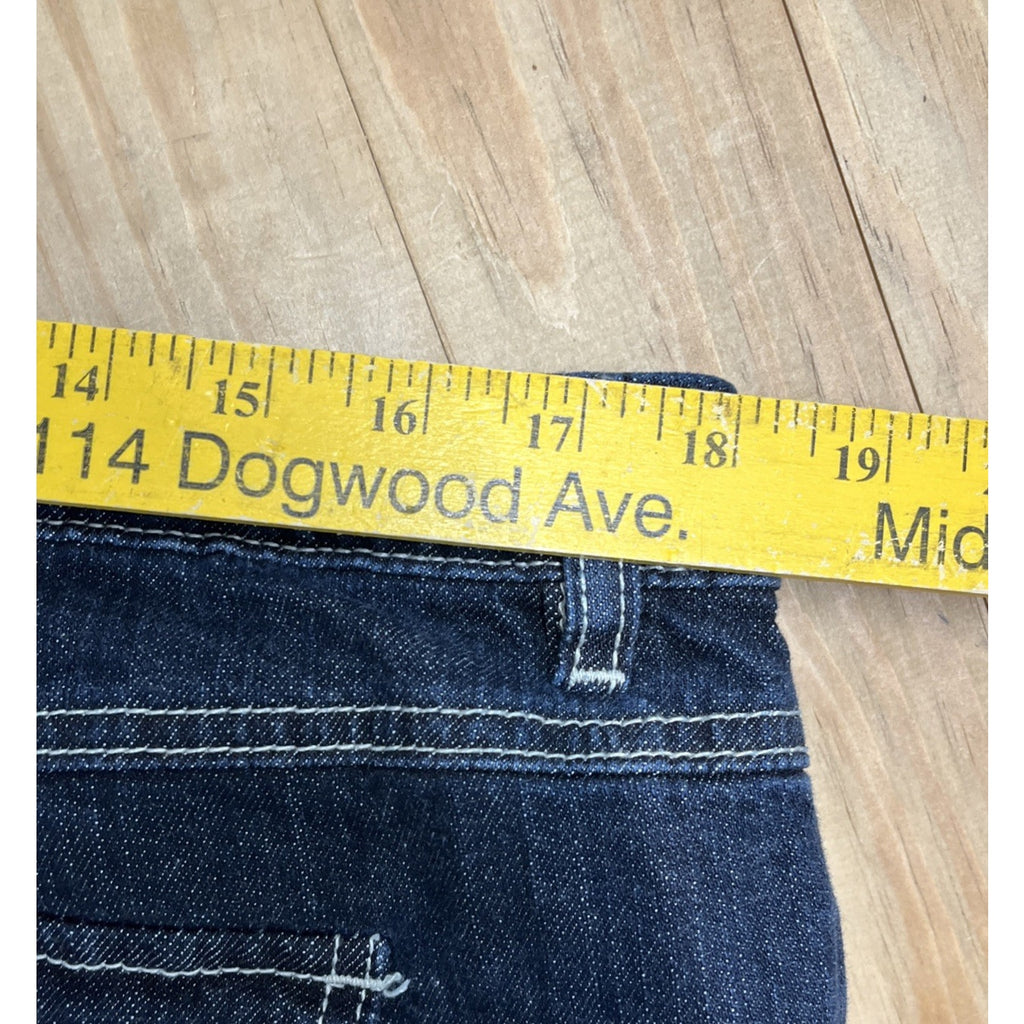 CATO Blue Women's 18W Flap Embroidered/Pockets Jeans.