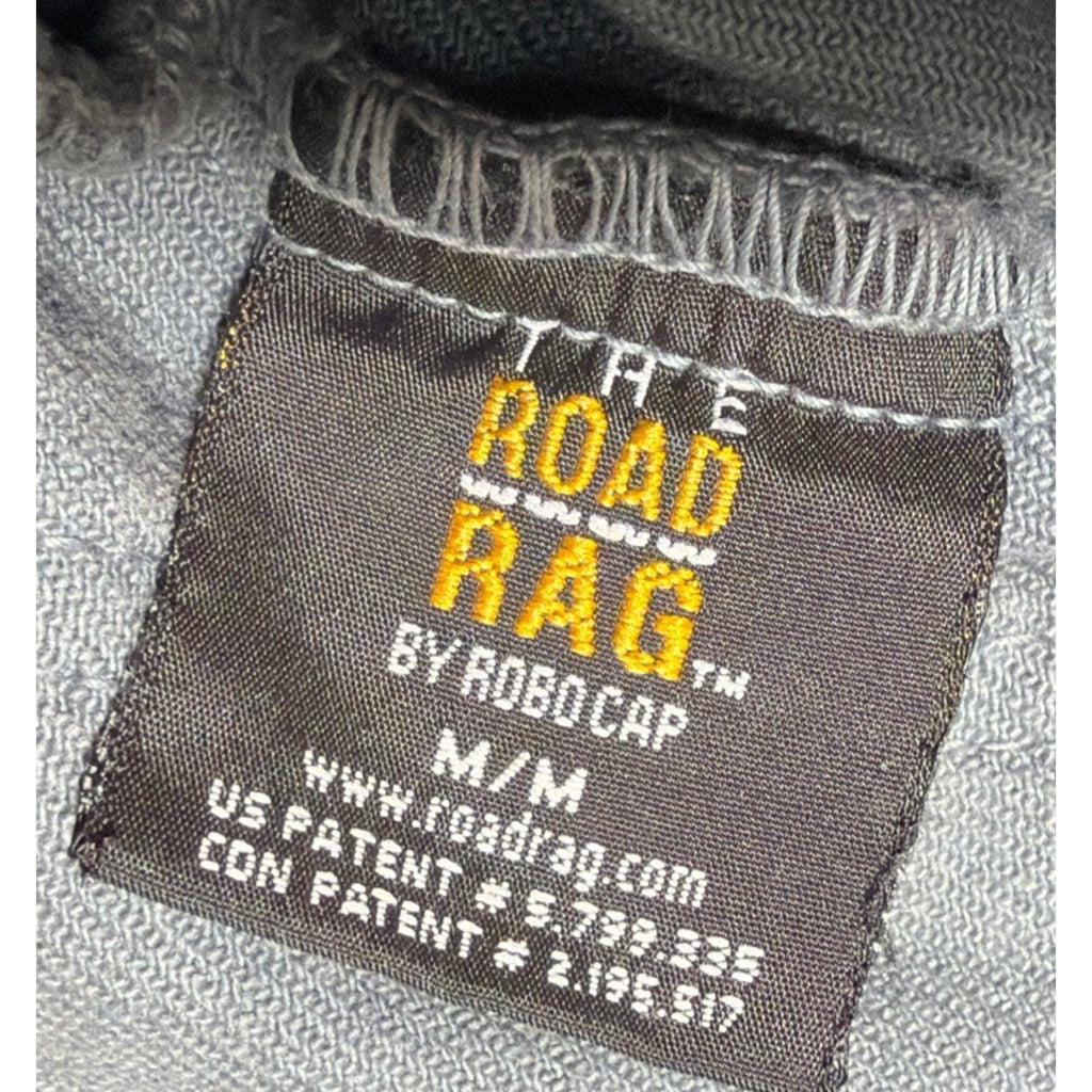 Robo Cap Denim Biker Hat Cap Size M The Road Rag Vintage Unisex With HD Patch