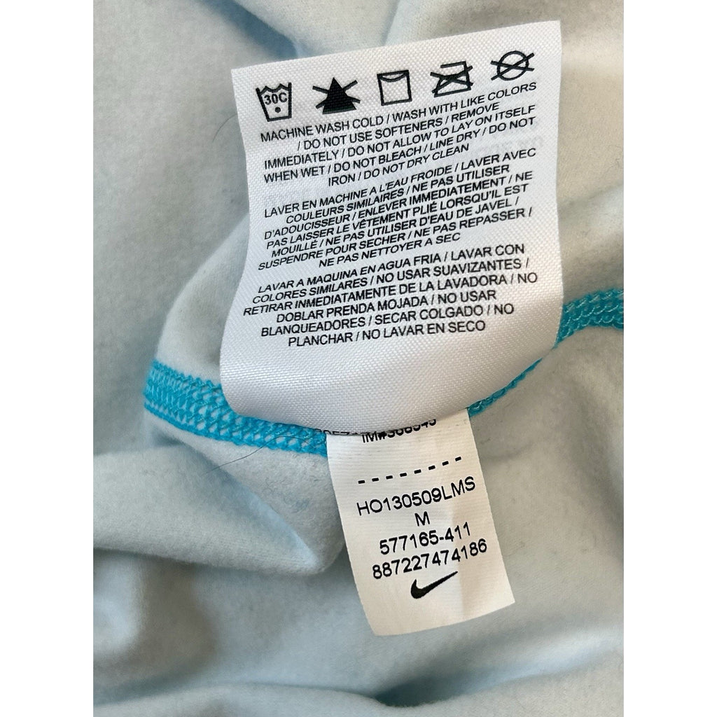 Nike Pro Dri-Fit 1/2 Zip Pullover Running Shirt Women’s Size Medium Geometric.