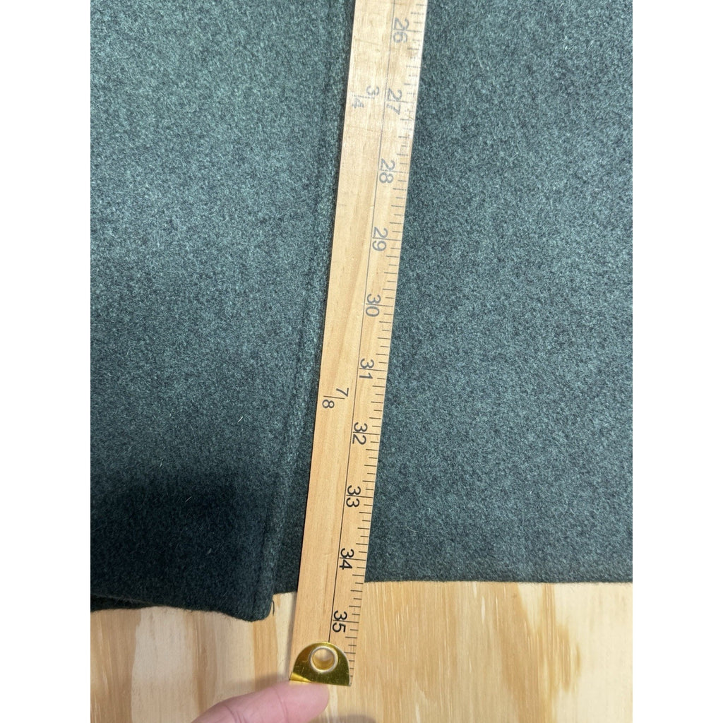 Vintage Donnybrook Wool Coat Green Oversized Blazer USA Gold Button