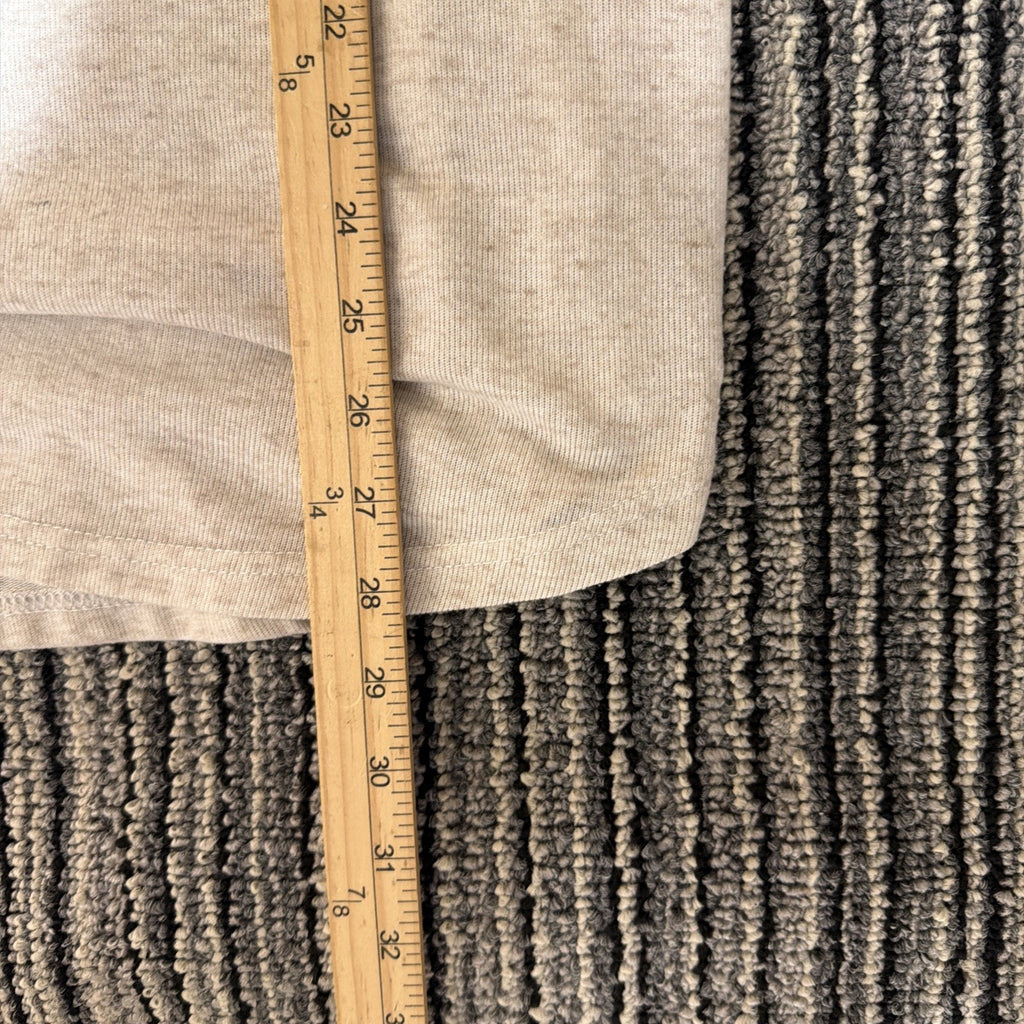 Southern Shirt Co Tank Top Womens Size XL Heather Tan Knit Linen Blend Stretch