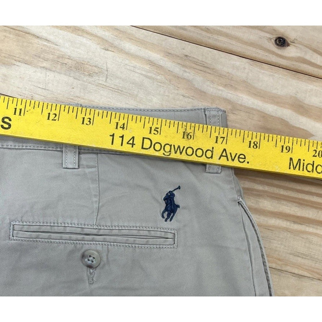 Ralph Lauren Polo Chino Classic Fit Biege Mens Shorts 36x 9