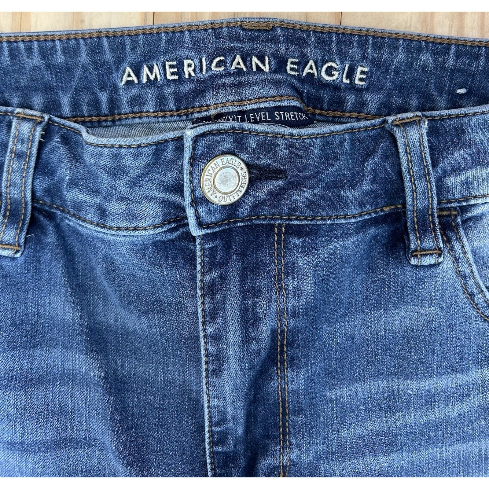American Eagle Outfitters Women's High Rise Jegging Jeans, Size 14