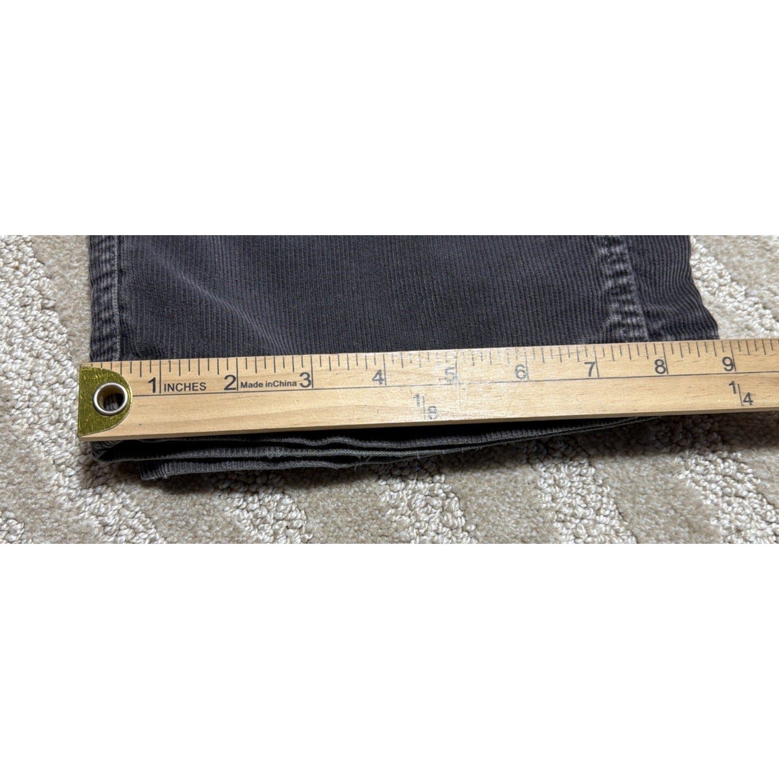 The North Face Double Knee Utility Corduroy Pants Mens 34x31 Gray