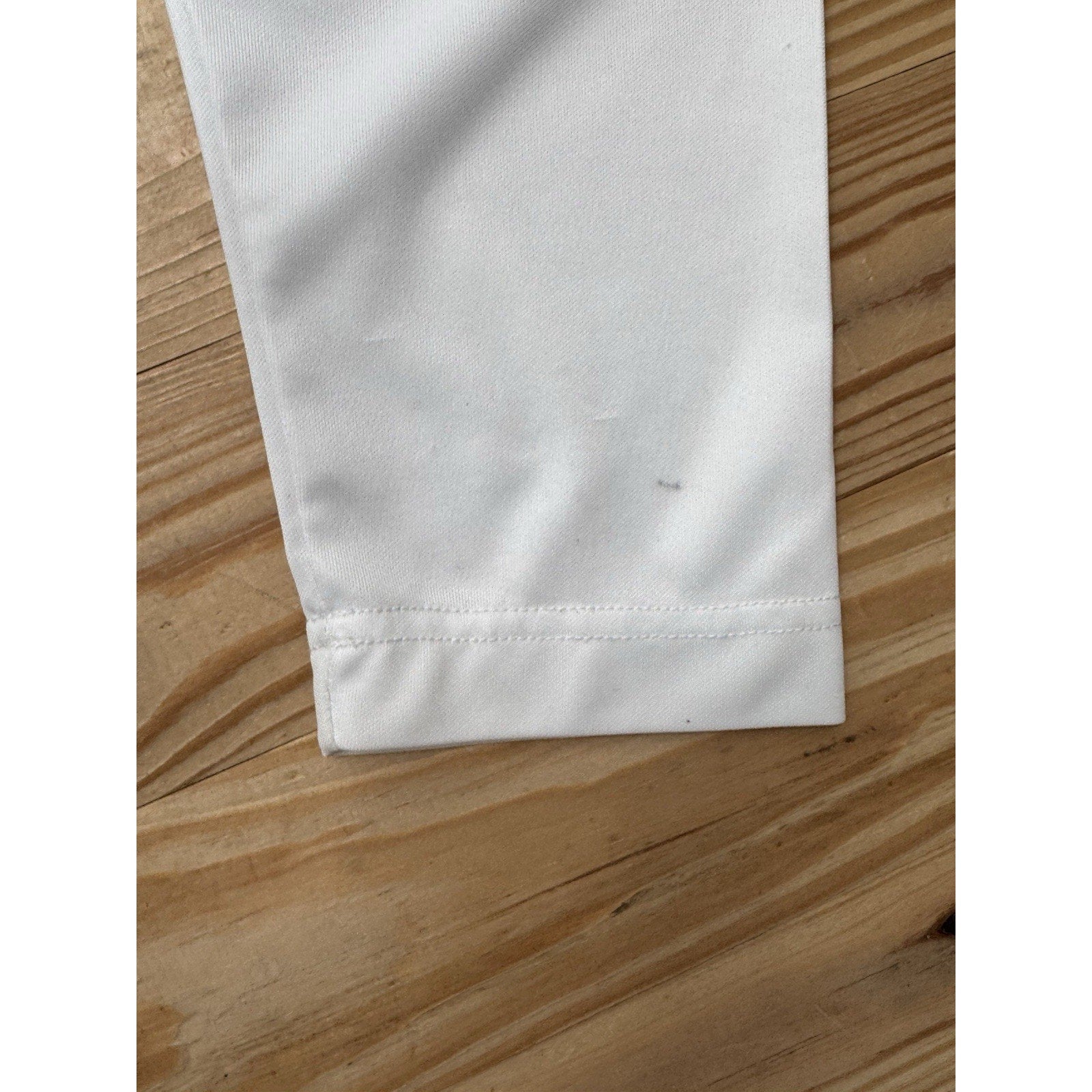 Nike Shirt Youth White Black Long Sleeve Outdoor Sports Dri Fit Size Large 10/12