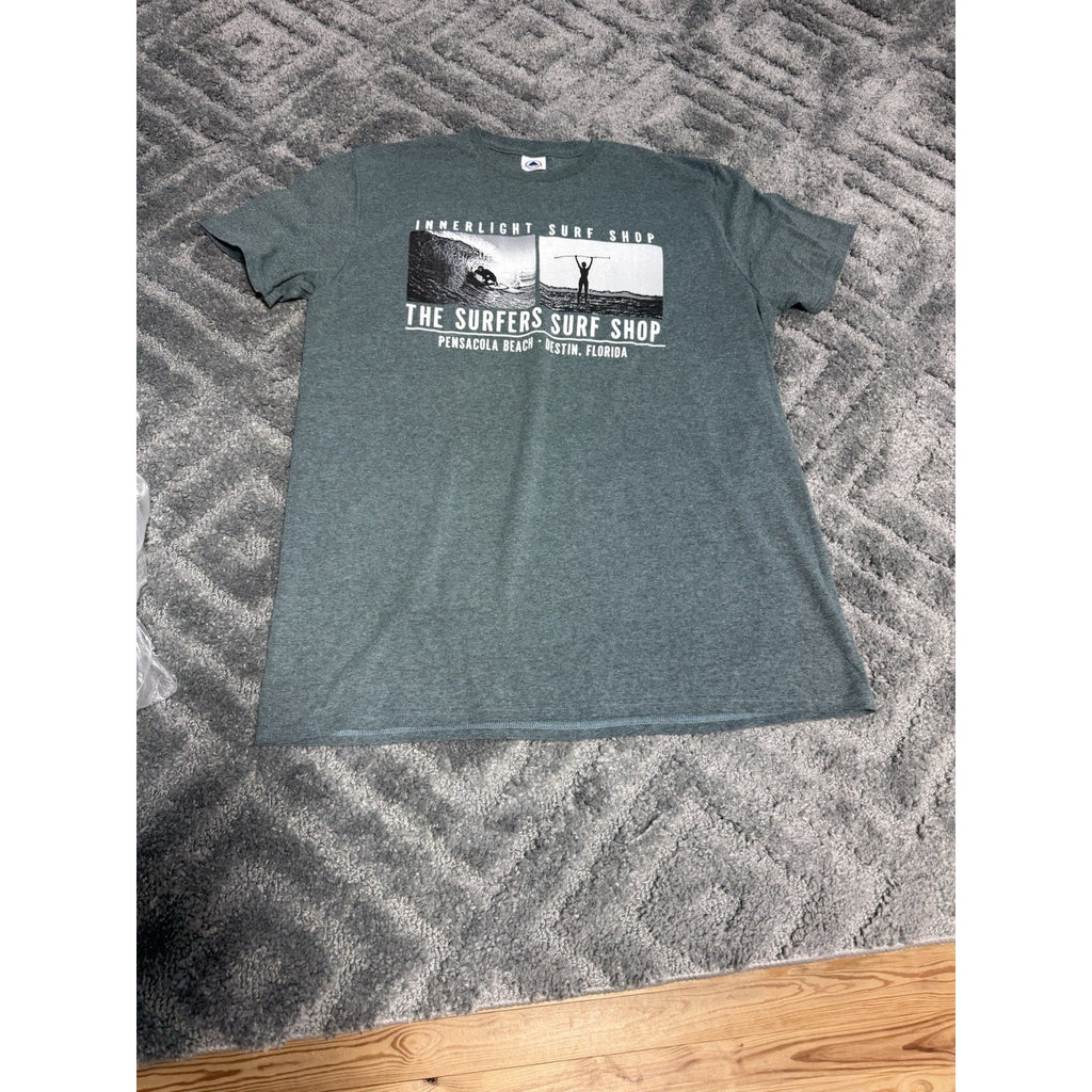 Innerlight Surf Shop Green The surfers Surf Shop Vintage Tee Shirt Men’s XL