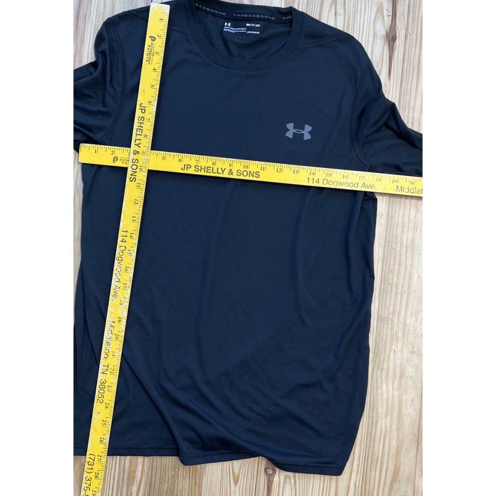 Under Armour LongSleeve Performance Shirt Mens S Threadborne Athleisure Workout
