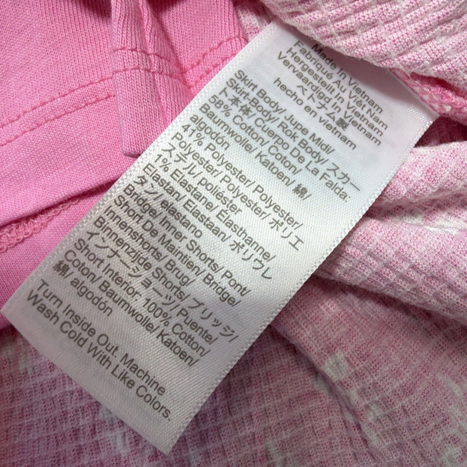 NWT J Crew Crewcuts Girl's Skort Summer/Spring - Cotton Blend - Pink Sz 12