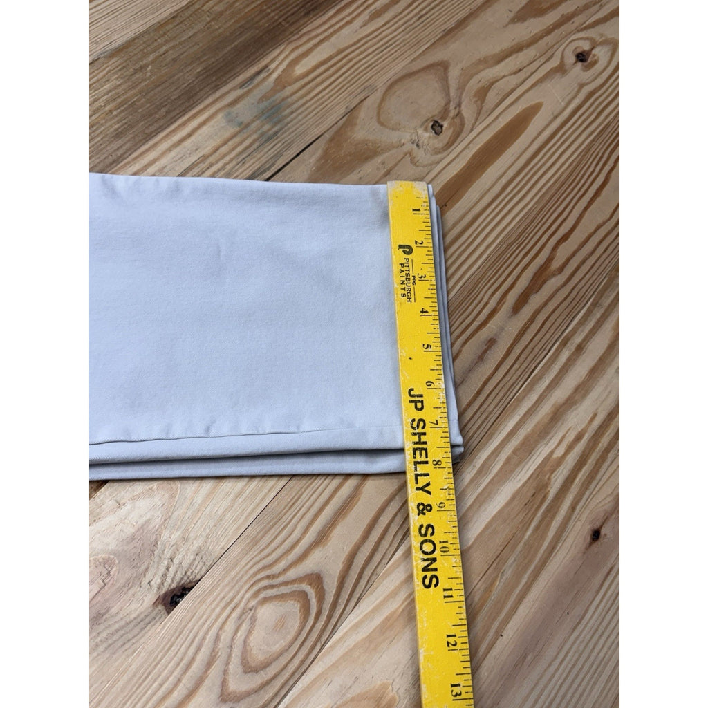Izod Chino Beige Pants Straight Leg Stretch Casual Pockets Men’s Size 34X32