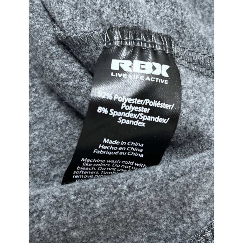 RBX Shirt Mens M Gray Xtrain Performance 1/4 Zip Pullover Polyester Blend