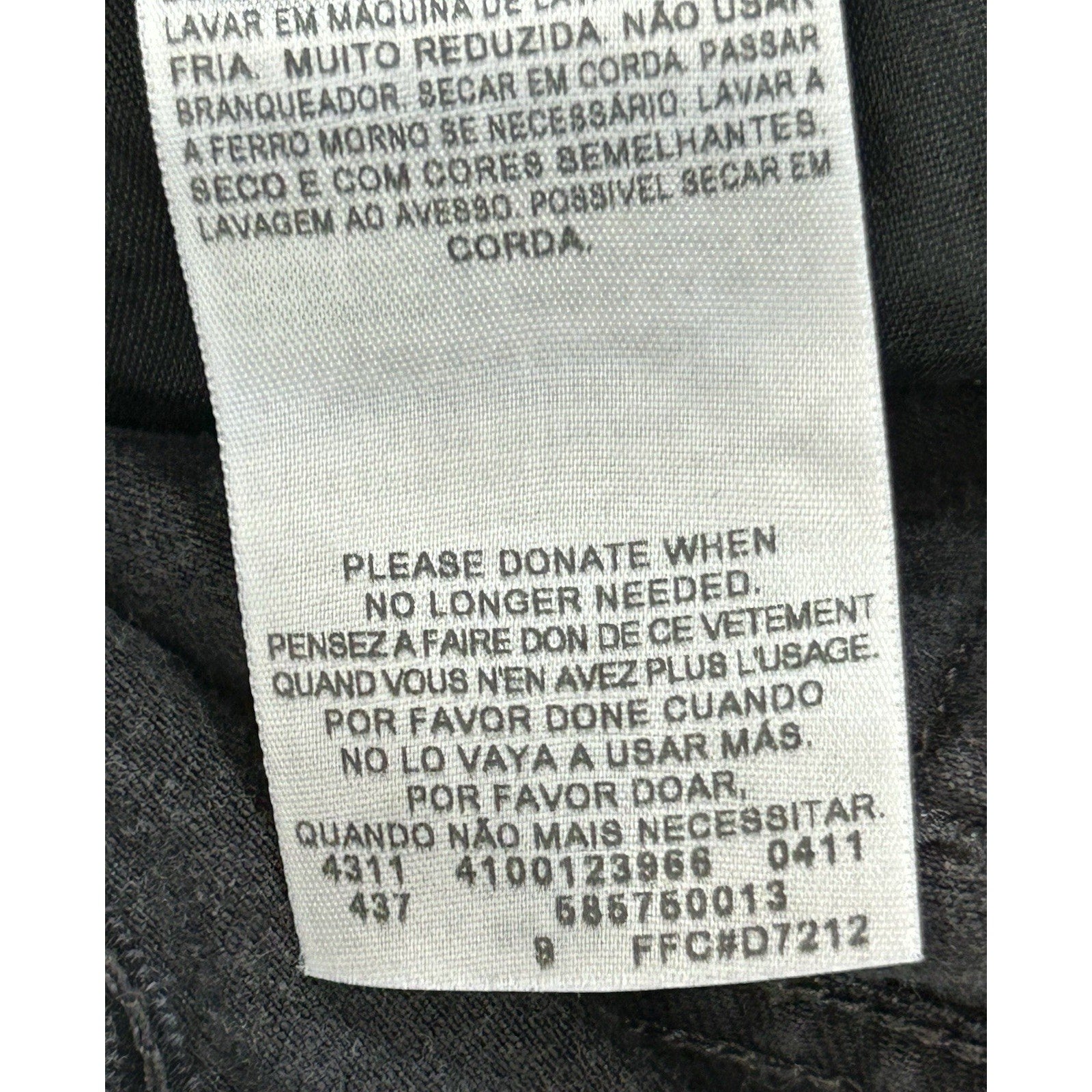 Levis Women's Jeans Size 2 Black Denim 2M Mid Rise Skinny - 1769 .