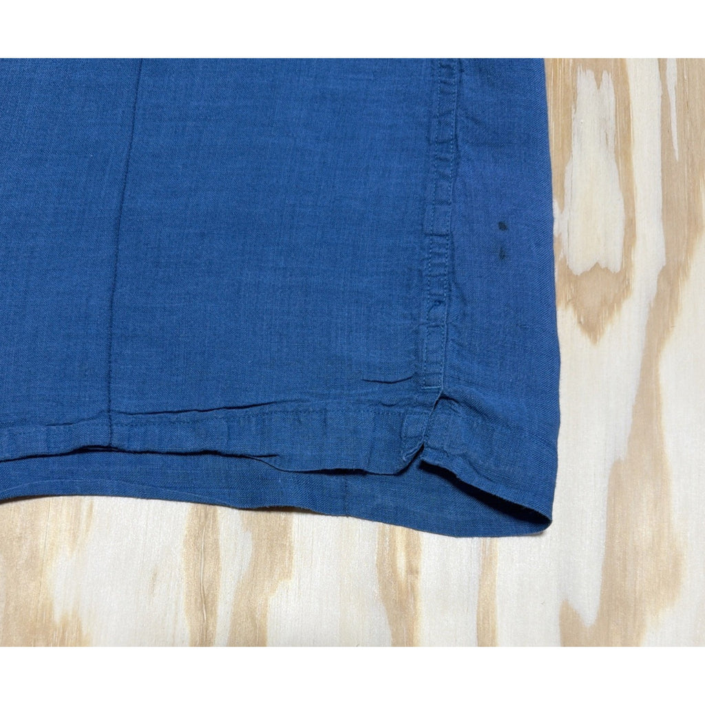 Inc International Concepts Men's Short Sleeve 100% Linen Button Down Shirt XL