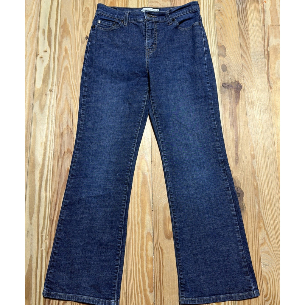 Levi's 512 Perfectly Slimming Flap Pocket Bootcut Women's 10 S Denim Jeans 30x29