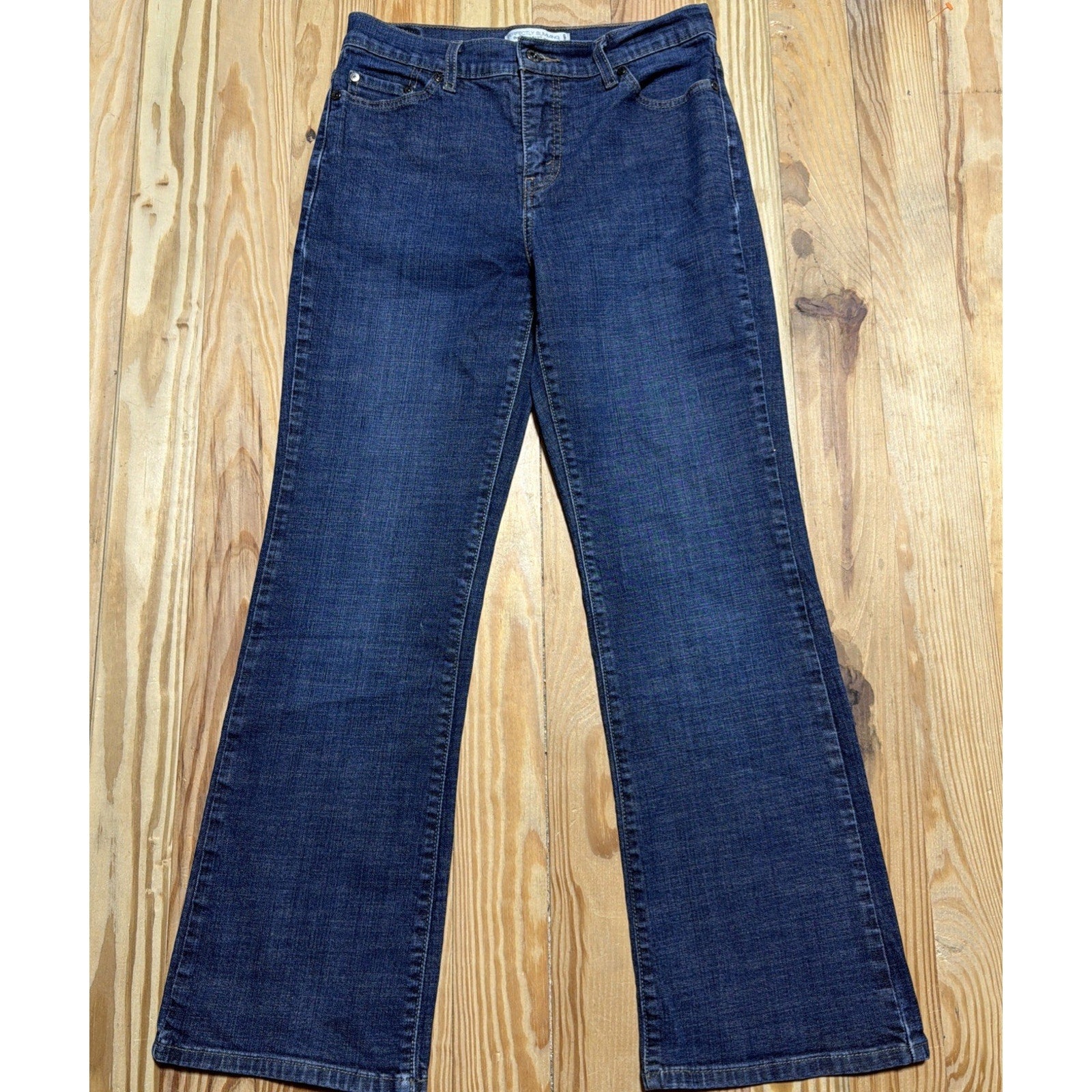 Levi's 512 Perfectly Slimming Flap Pocket Bootcut Women's 10 S Denim Jeans 30x29