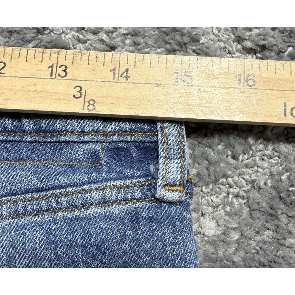 H&M Jeans Skinny Coupe Moulante Mens Size 30x32 Blue Distressed Jeans