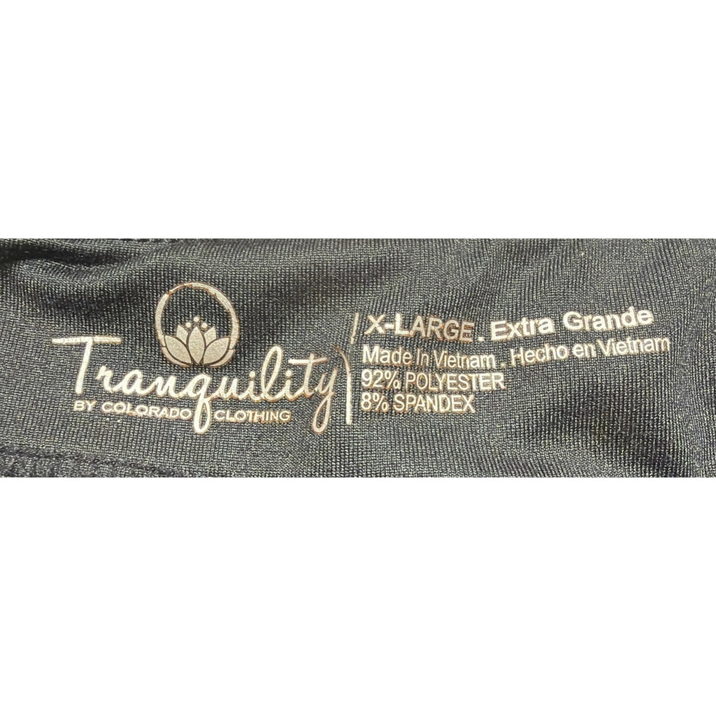 Tranquility by Colorado Clothing Women Gray Black With Active Skort With Size XL