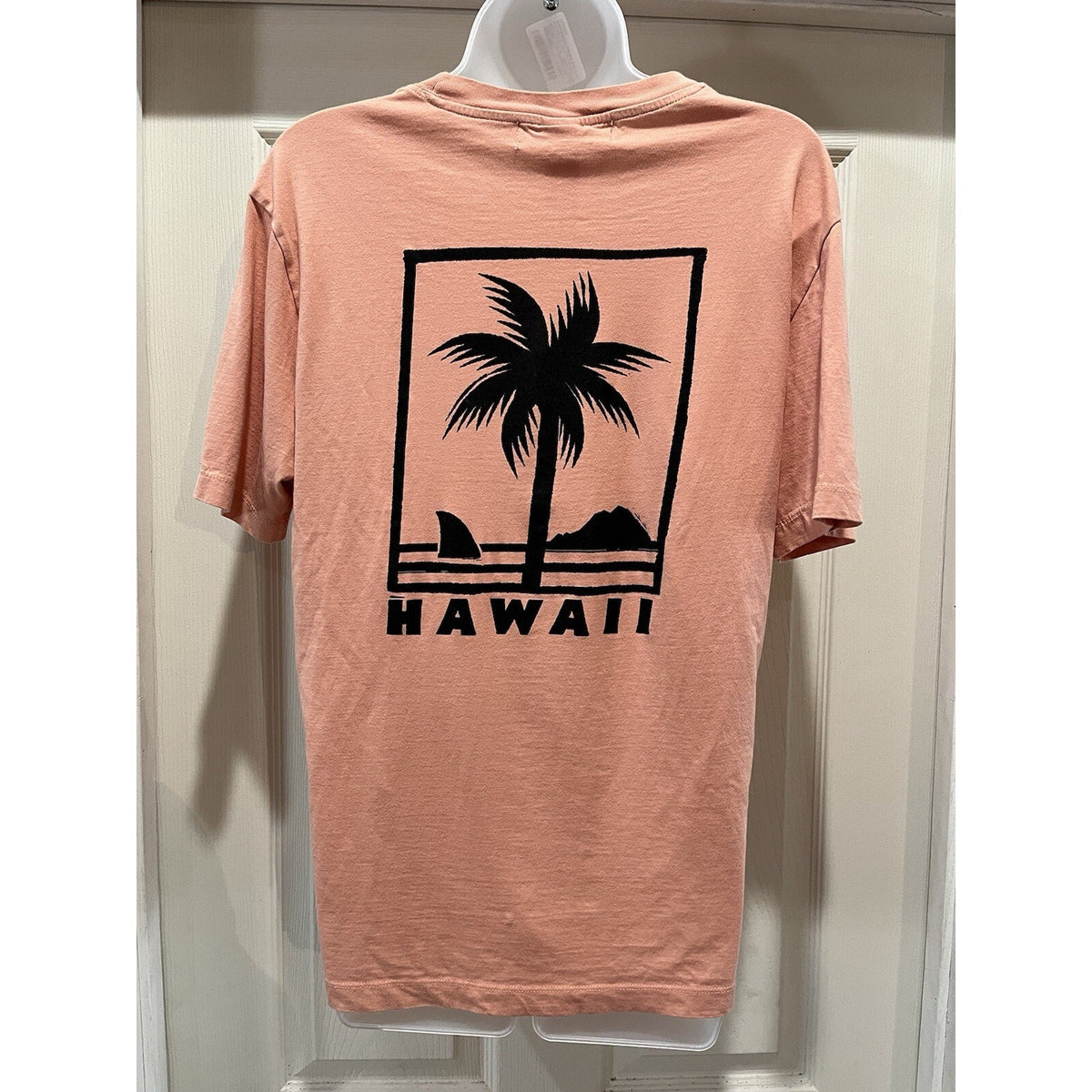 L.O.G.G. Label of Graded Goods H&M Women's S Coral Waikiki Beach Hawaii T-Shirt